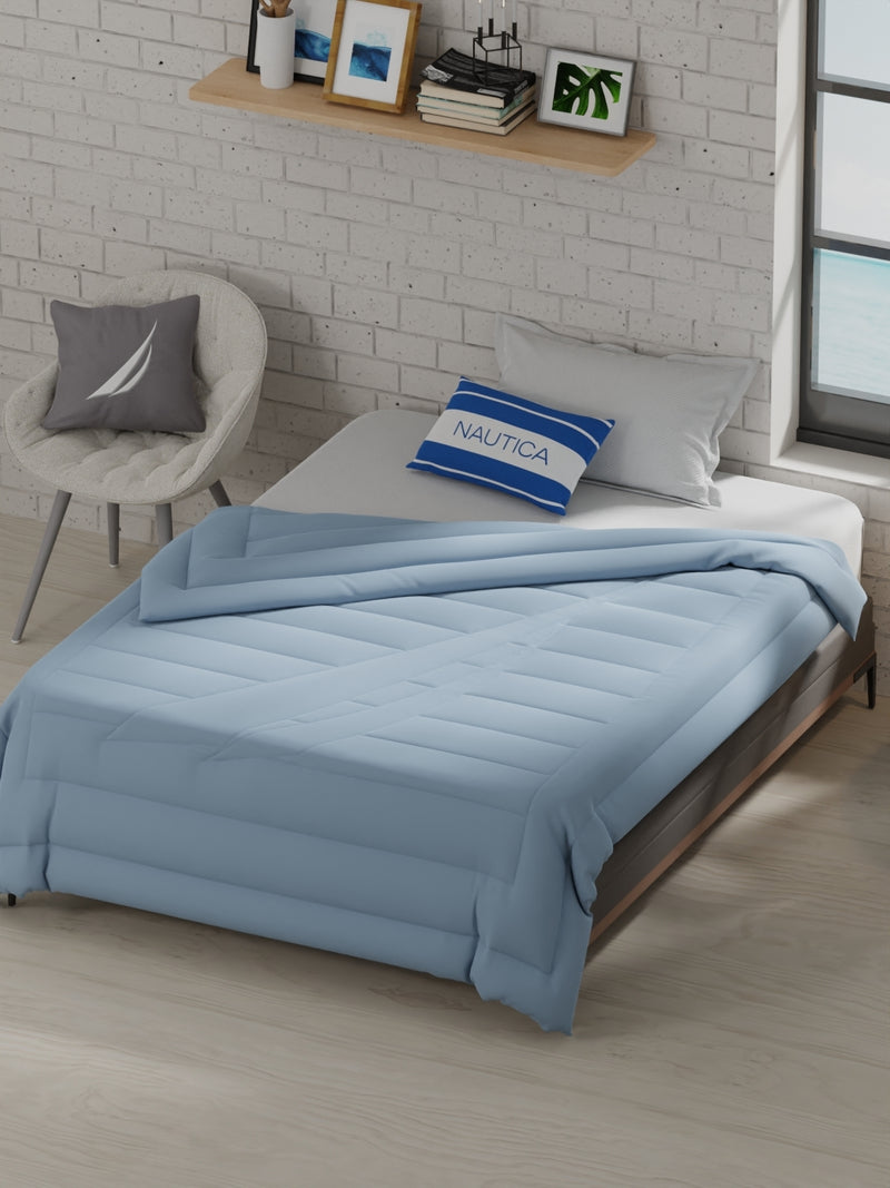 Ultra Soft Luxurious Comforter For All Weather <small> (solid-jeanblue)</small>