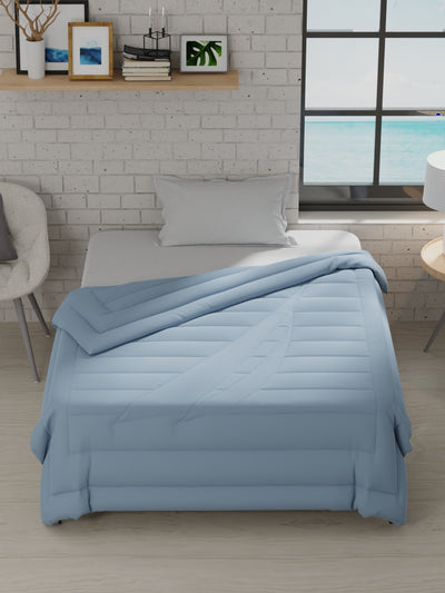 Ultra Soft Luxurious Comforter For All Weather <small> (solid-jeanblue)</small>