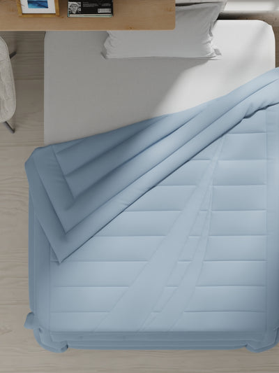 Ultra Soft Luxurious Comforter For All Weather <small> (solid-jeanblue)</small>