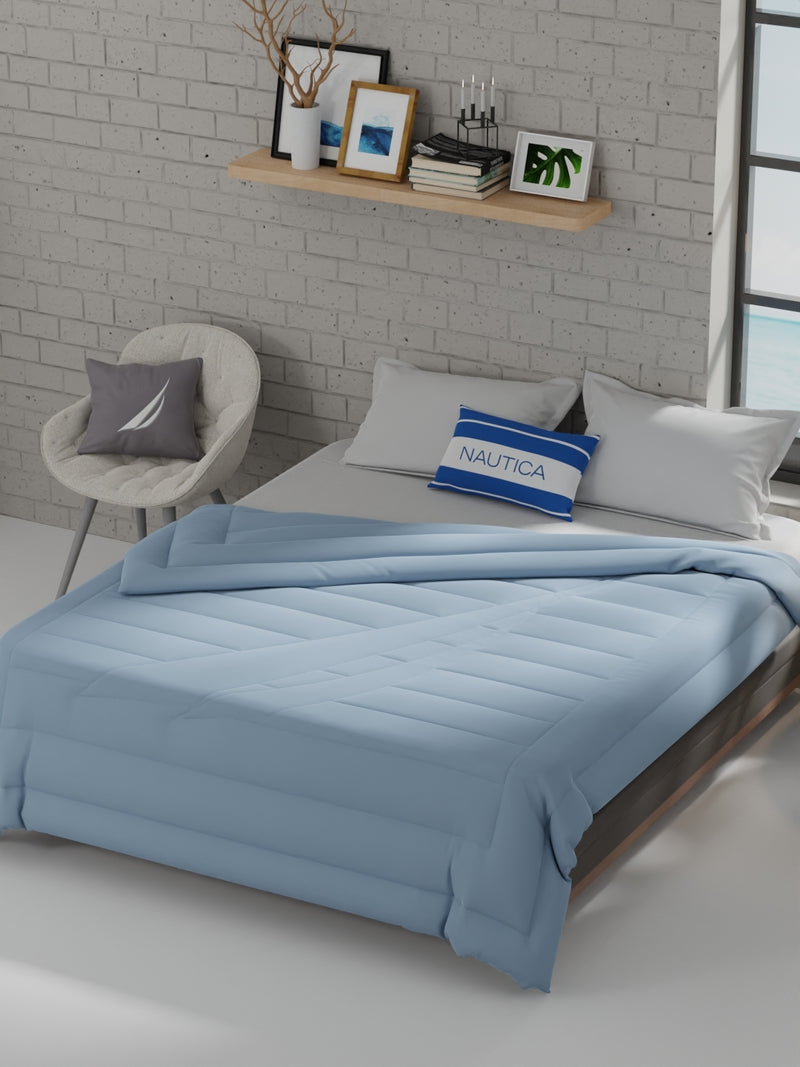 Ultra Soft Luxurious Comforter For All Weather <small> (solid-jeanblue)</small>