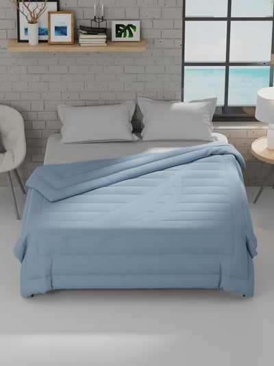 Ultra Soft Luxurious Comforter For All Weather <small> (solid-jeanblue)</small>