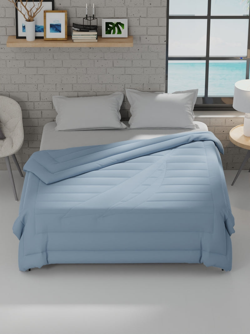 Ultra Soft Luxurious Comforter For All Weather <small> (solid-jeanblue)</small>