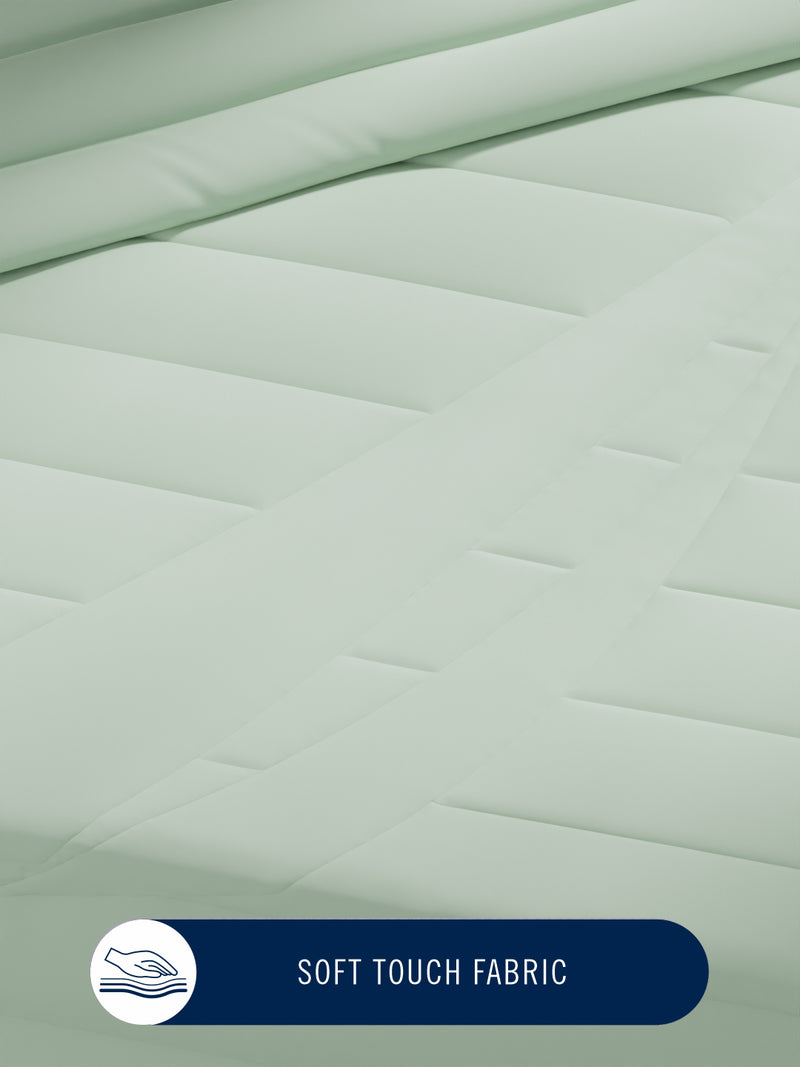 Ultra Soft Luxurious Comforter For All Weather <small> (solid-olive)</small>