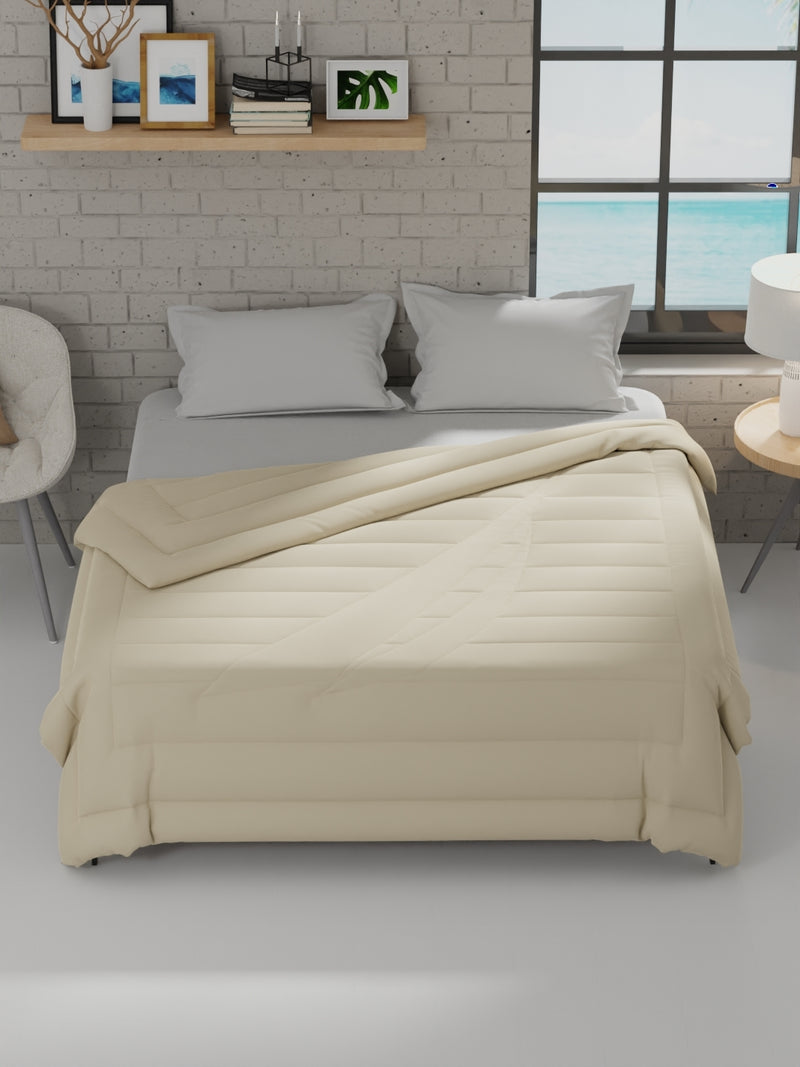 Ultra Soft Luxurious Comforter For All Weather <small> (solid-pearl)</small>