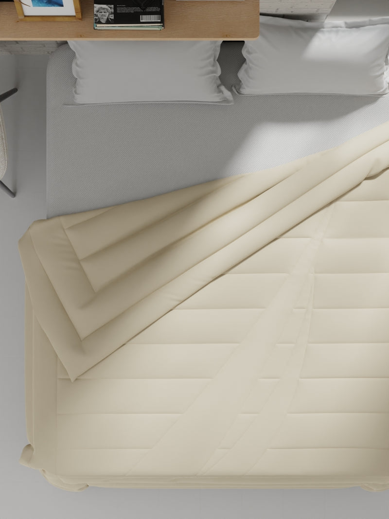Ultra Soft Luxurious Comforter For All Weather <small> (solid-pearl)</small>