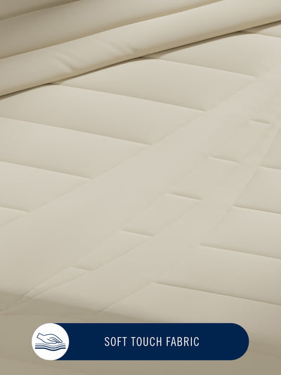 Ultra Soft Luxurious Comforter For All Weather <small> (solid-pearl)</small>
