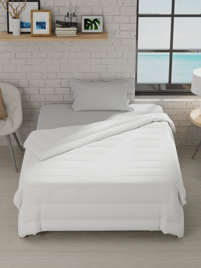 Ultra Soft Luxurious Comforter For All Weather <small> (solid-white)</small>