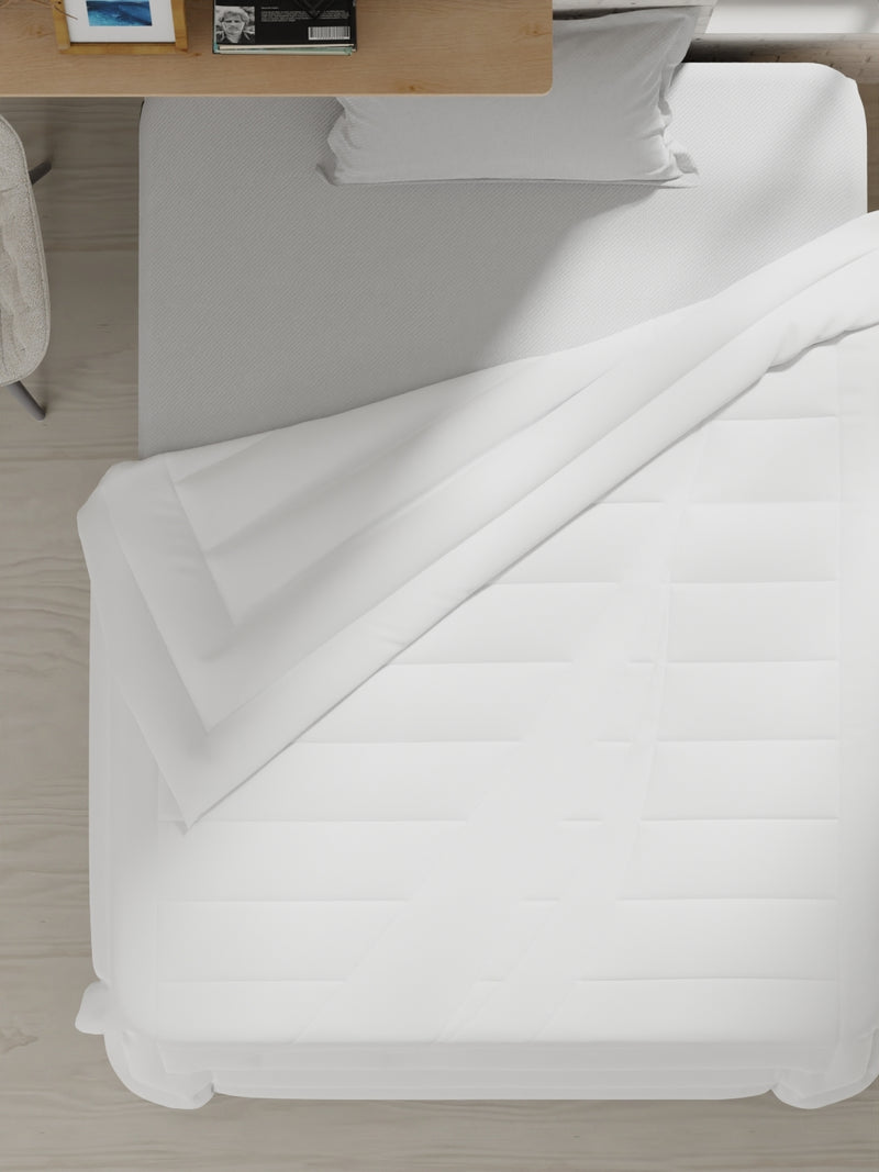 Ultra Soft Luxurious Comforter For All Weather <small> (solid-white)</small>