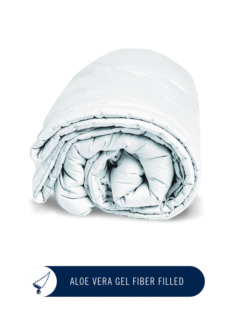 Ultra Soft Luxurious Comforter For All Weather <small> (solid-white)</small>