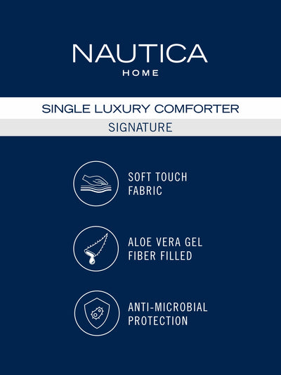 Ultra Soft Luxurious Comforter For All Weather <small> (solid-white)</small>
