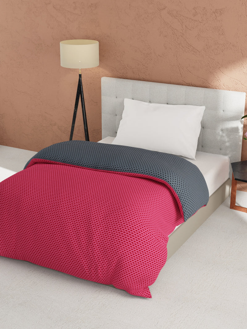 Ultra Soft Microfiber Reversible Comforter For All Weather <small> (reversible-blue/yellow)</small>