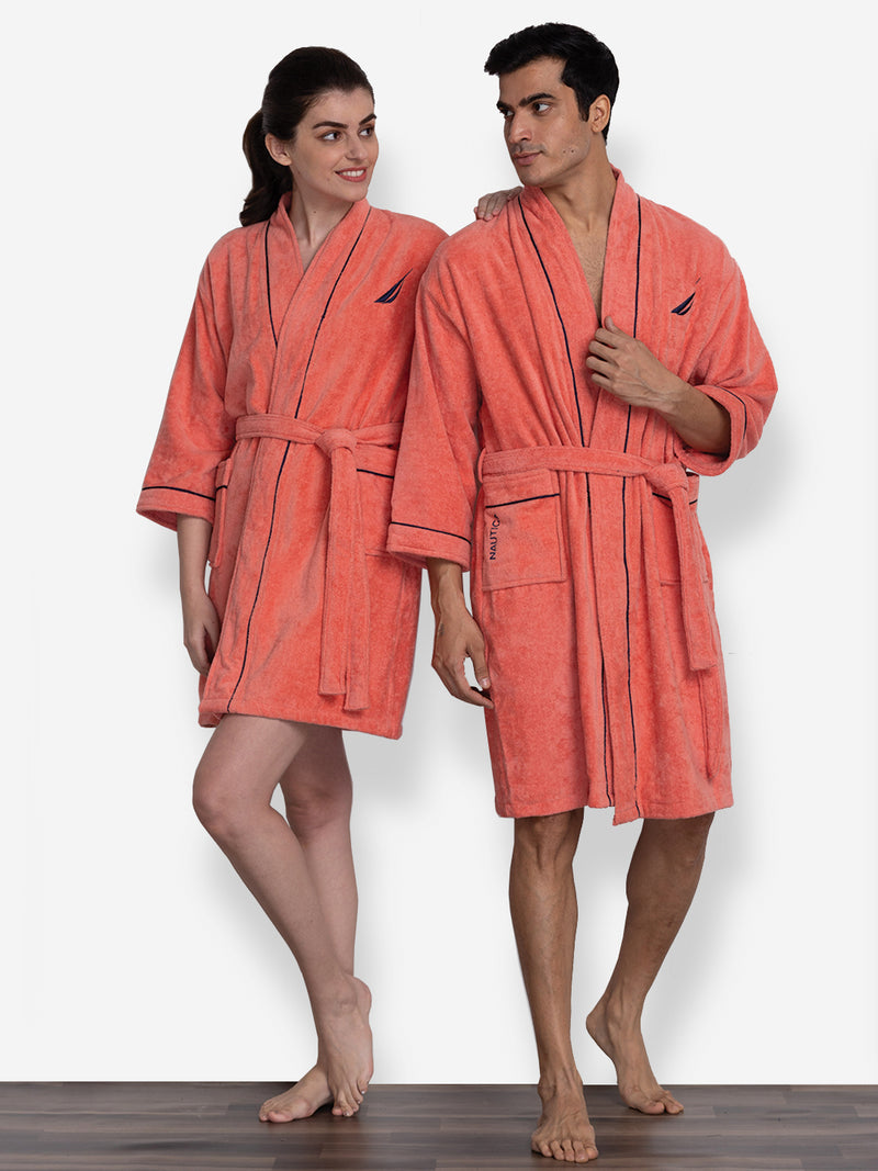 Luxurious Ultra Soft Bath Robe <small> (solid-navy)</small>