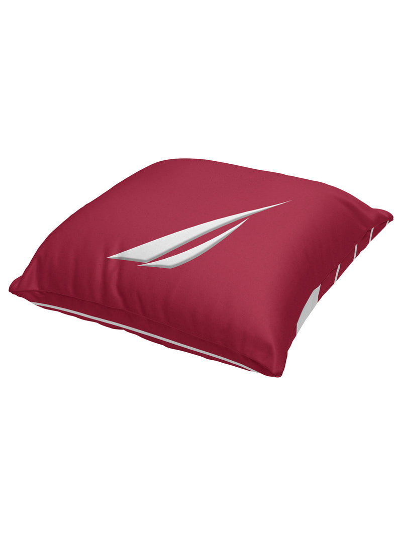Premium Cotton Printed Cushion Covers <small> (stripe-dullpink/burgundy)</small>