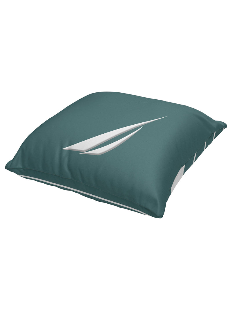 Premium Cotton Printed Cushion Covers <small> (stripe-burgundy/forestgreen)</small>