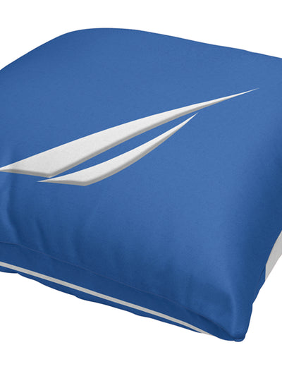 Premium Cotton Printed Cushion Covers <small> (stripe-blue/mint)</small>