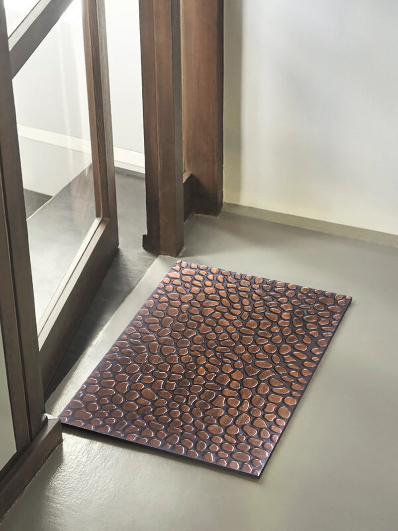 Multipurpose Rubber Mat – Anti-Skid, Waterproof <small> (abstract-copper)</small>