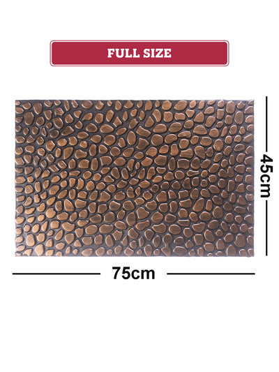 Multipurpose Rubber Mat – Anti-Skid, Waterproof <small> (abstract-copper)</small>