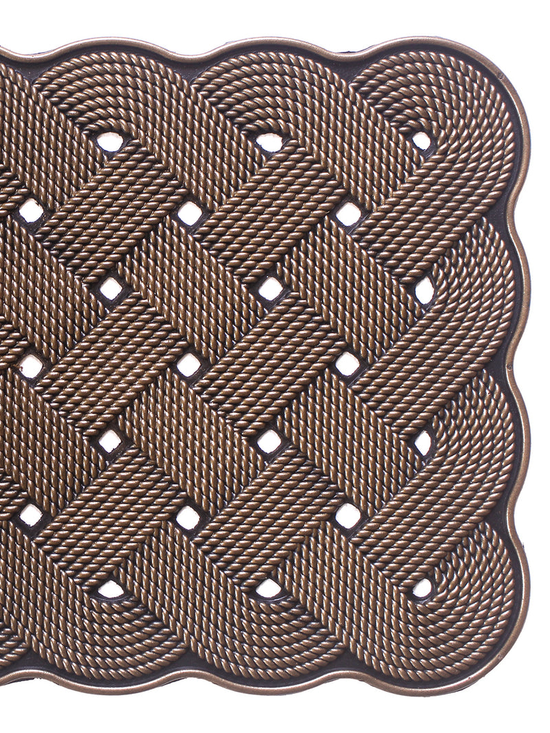 Multipurpose Rubber Mat – Anti-Skid, Waterproof <small> (abstract-brown)</small>