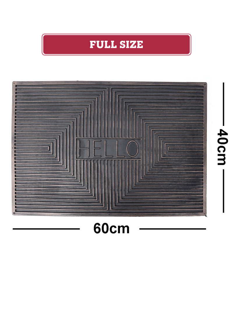 Multipurpose Rubber Mat – Anti-Skid, Waterproof <small> (abstract-rosegold)</small>