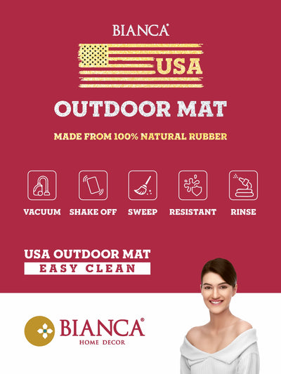 Multipurpose Rubber Mat – Anti-Skid, Waterproof <small> (abstract-rosegold)</small>