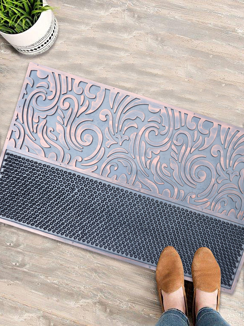Multipurpose Rubber Mat – Anti-Skid, Waterproof <small> (abstract-bronze)</small>