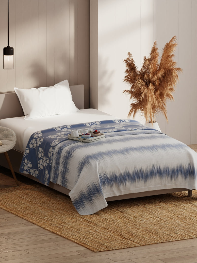Extremely Soft Micro Single Dohar <small> (abstract-denim)</small>