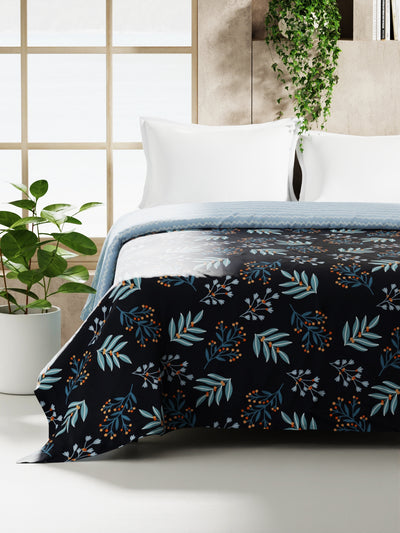 Extra Smooth Micro Dohar <small> (floral-navy/blue)</small>