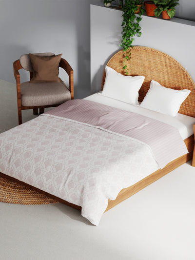 Extremely Soft 100% Muslin Cotton Dohar With Pure Cotton Flannel Filling <small> (floral-blue/white)</small>