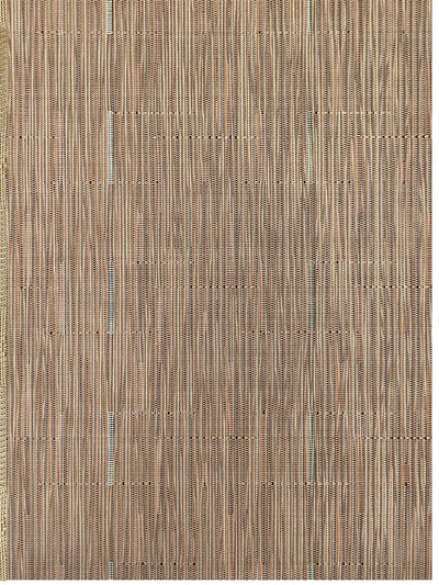 Premium Woven Pvc Placemat For Dining Table <small> (stripe-brown)</small>