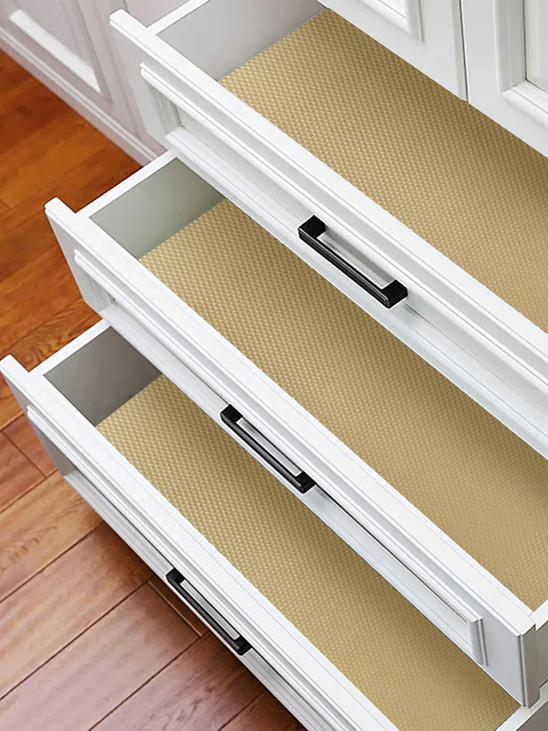 Washable Anti-Slip Shelf Liner <small> (small diamond-beige)</small>