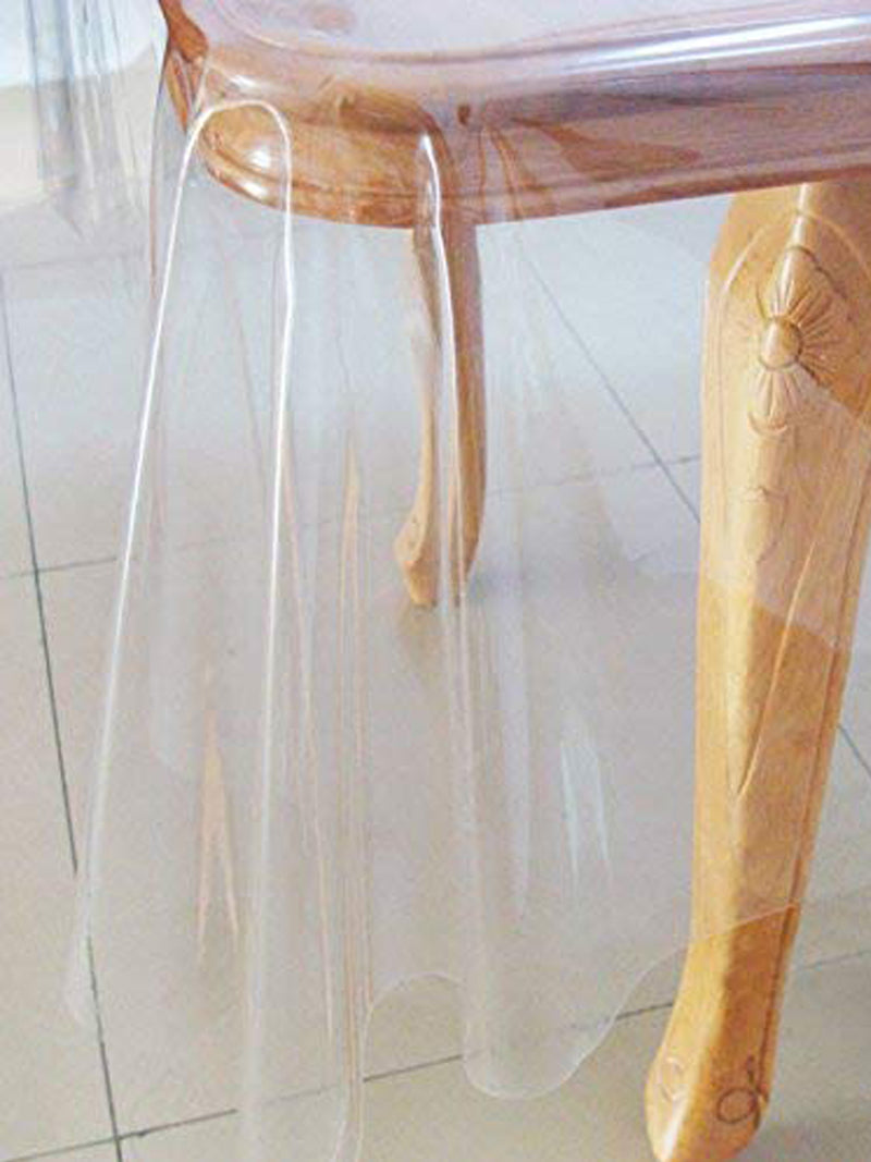 Vinyl Pvc Dining Table Cover Easy To Clean Table Cloth <small> (without border-transparent)</small>