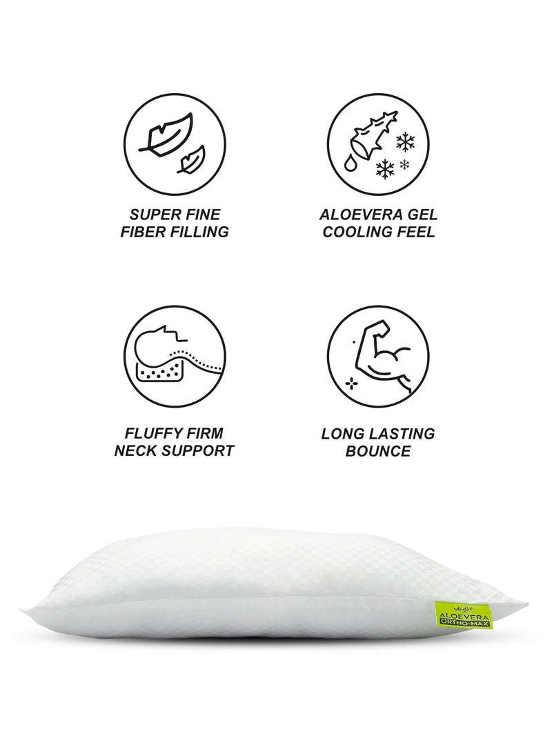226_Kopa Aloevera Microfiber Sleeping Pillow with Silky Smooth Micro Fabric Shell_BALVROMX-16X24-S2_5