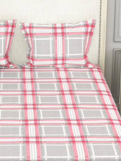 226_Castillo 100% Pure Cotton Double Bedsheet With 2 Pillow Covers_BED2750A_4