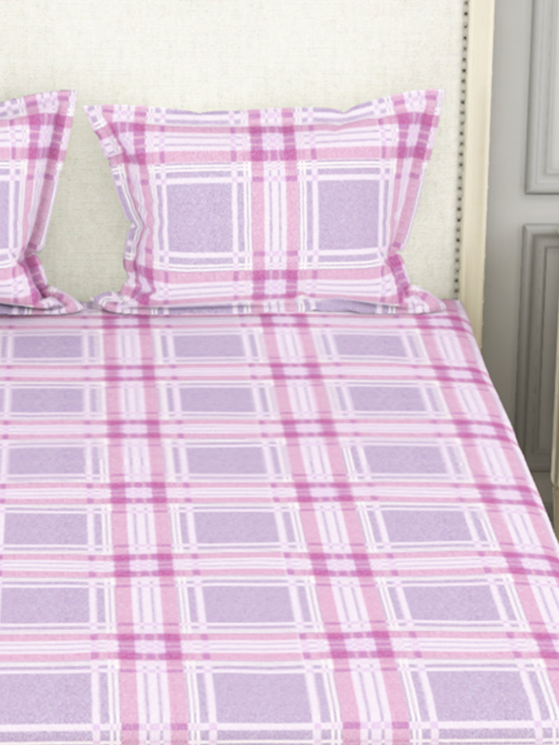 226_Castillo 100% Pure Cotton Double Bedsheet With 2 Pillow Covers_BED2752A_4