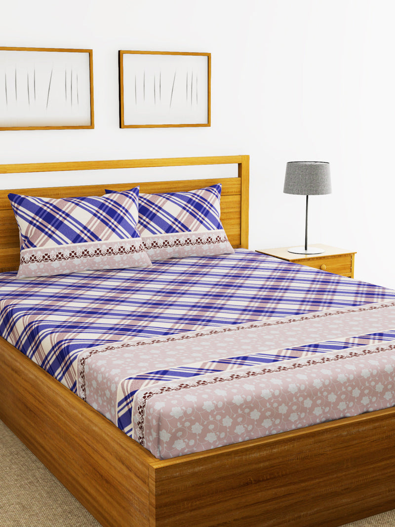 226_Envogue Extra Smooth Micro Double Bedsheet With 2 Pillow Covers_BED3036_1