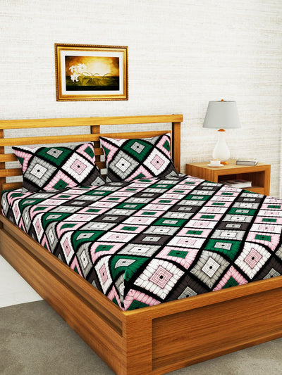 226_Envogue Extra Smooth Micro Double Bedsheet With 2 Pillow Covers_BED3271_1