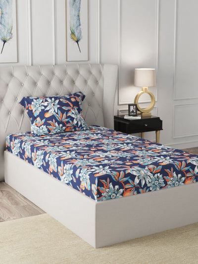 226_Rivera Extra Smooth Micro Single Bedsheet With 1 Pillow Cover_BED3283_1