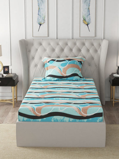 226_Rivera Extra Smooth Micro Single Bedsheet With 1 Pillow Cover_BED3284_2