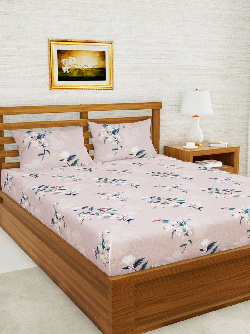 226_Envogue Extra Smooth Micro Double Bedsheet With 2 Pillow Covers_BED3311_1