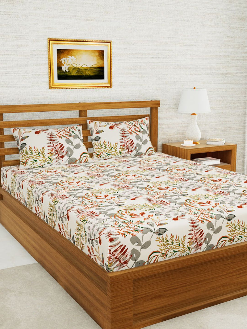226_Envogue Extra Smooth Micro Double Bedsheet With 2 Pillow Covers_BED3316_1