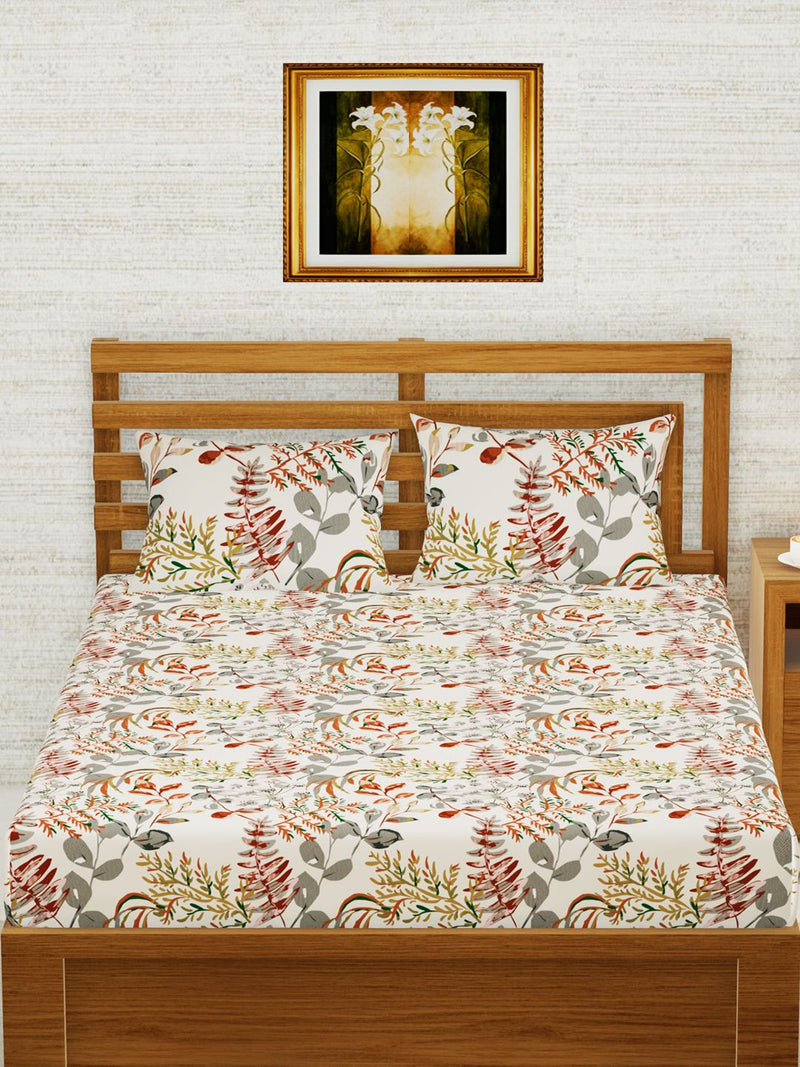 226_Envogue Extra Smooth Micro Double Bedsheet With 2 Pillow Covers_BED3316_2