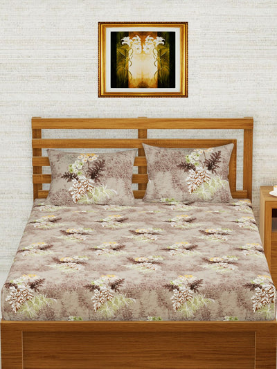 226_Envogue Extra Smooth Micro Double Bedsheet With 2 Pillow Covers_BED3323_2