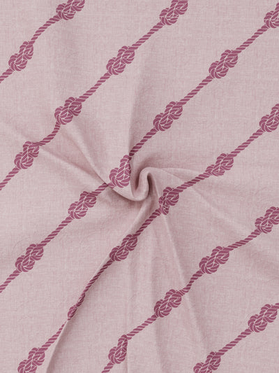 Super Soft 100% Cotton Single Bedsheet With 1 Pillow Cover <small> (abstract-red/pink)</small>