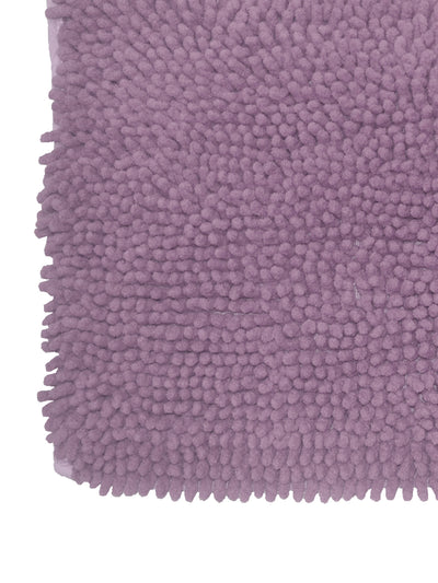 Thick Shaggy Anti Slip Bath Mat <small> (solid-coral)</small>