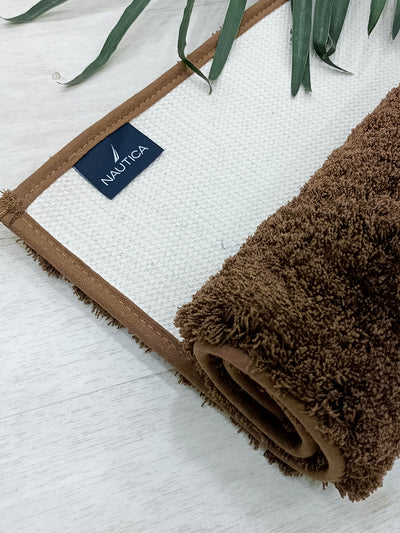 Ultra Soft Fluffy Anti Slip Bath Mat <small> (solid-brown)</small>