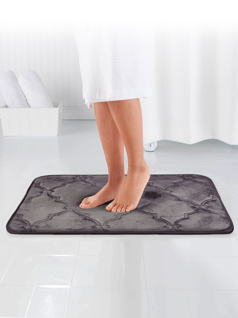 Memory Foam Anti Slip Bath Mat <small> (chain-arctic)</small>