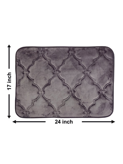 Memory Foam Anti Slip Bath Mat <small> (chain-arctic)</small>