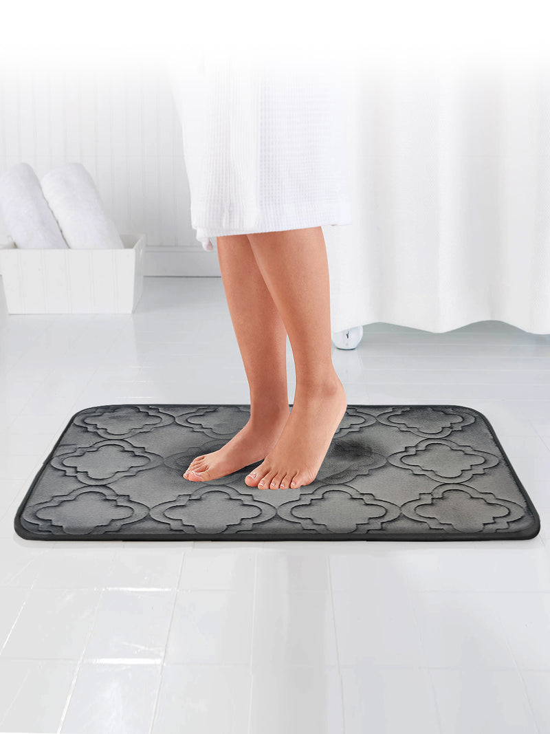 Memory Foam Anti Slip Bath Mat <small> (chain-arctic)</small>