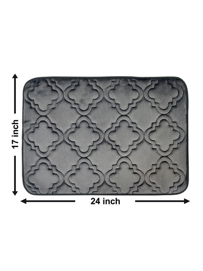 Memory Foam Anti Slip Bath Mat <small> (chain-arctic)</small>
