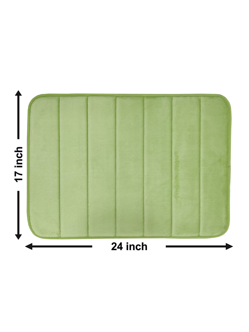 Memory Foam Anti Slip Bath Mat <small> (moroccan trellis-roseberry)</small>